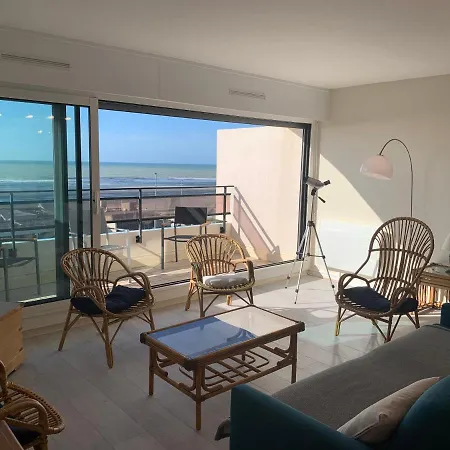 Appt Traversant Vu Et Dunes Avec Garage