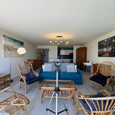 アパート Appt Traversant Vu Et Dunes Avec Garage *