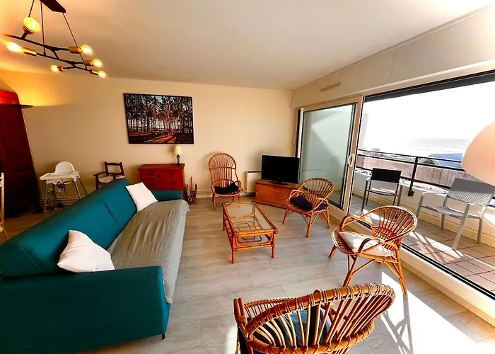 Appt Traversant Vu Et Dunes Avec Garage